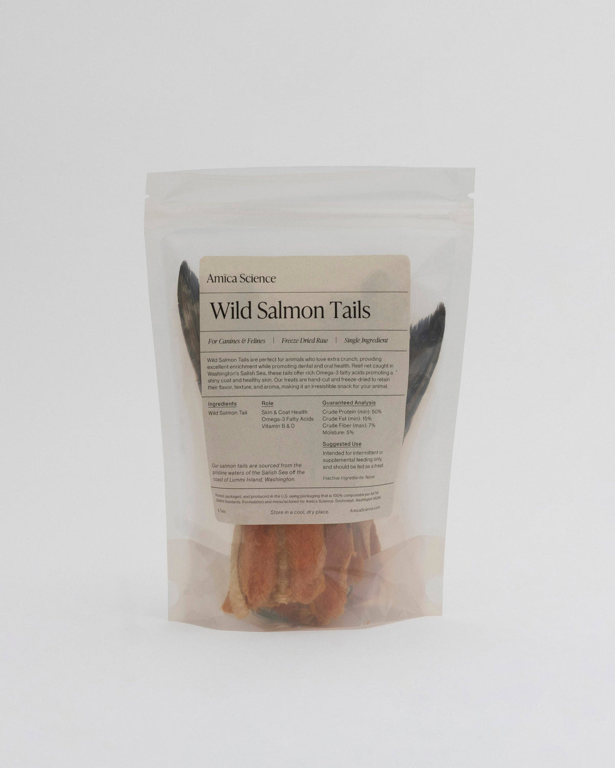 Amica Science Wild Salmon Tails