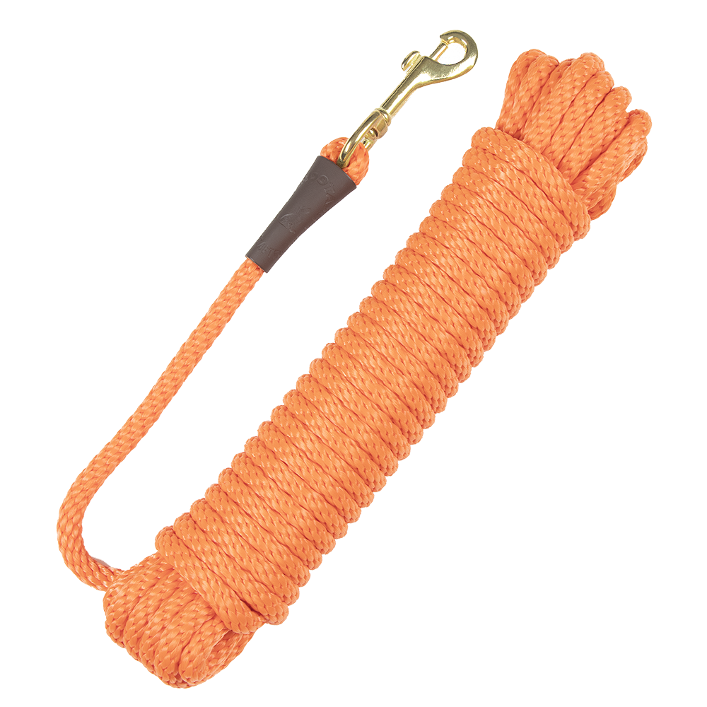 Mendota Pet Pro Trainer 30' Dog Trainer Check Cords - Black