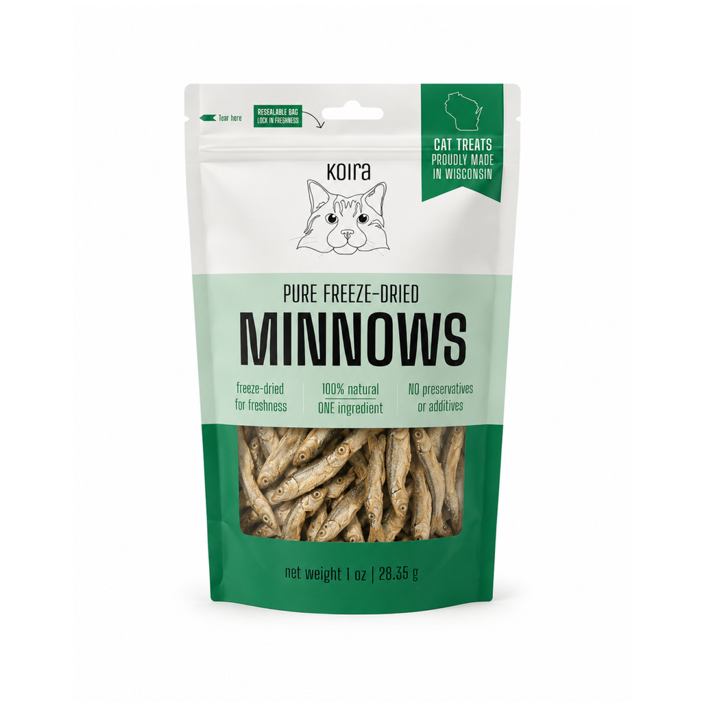 Koira Freeze - Dried Minnows Protein - Packed Cat Treats