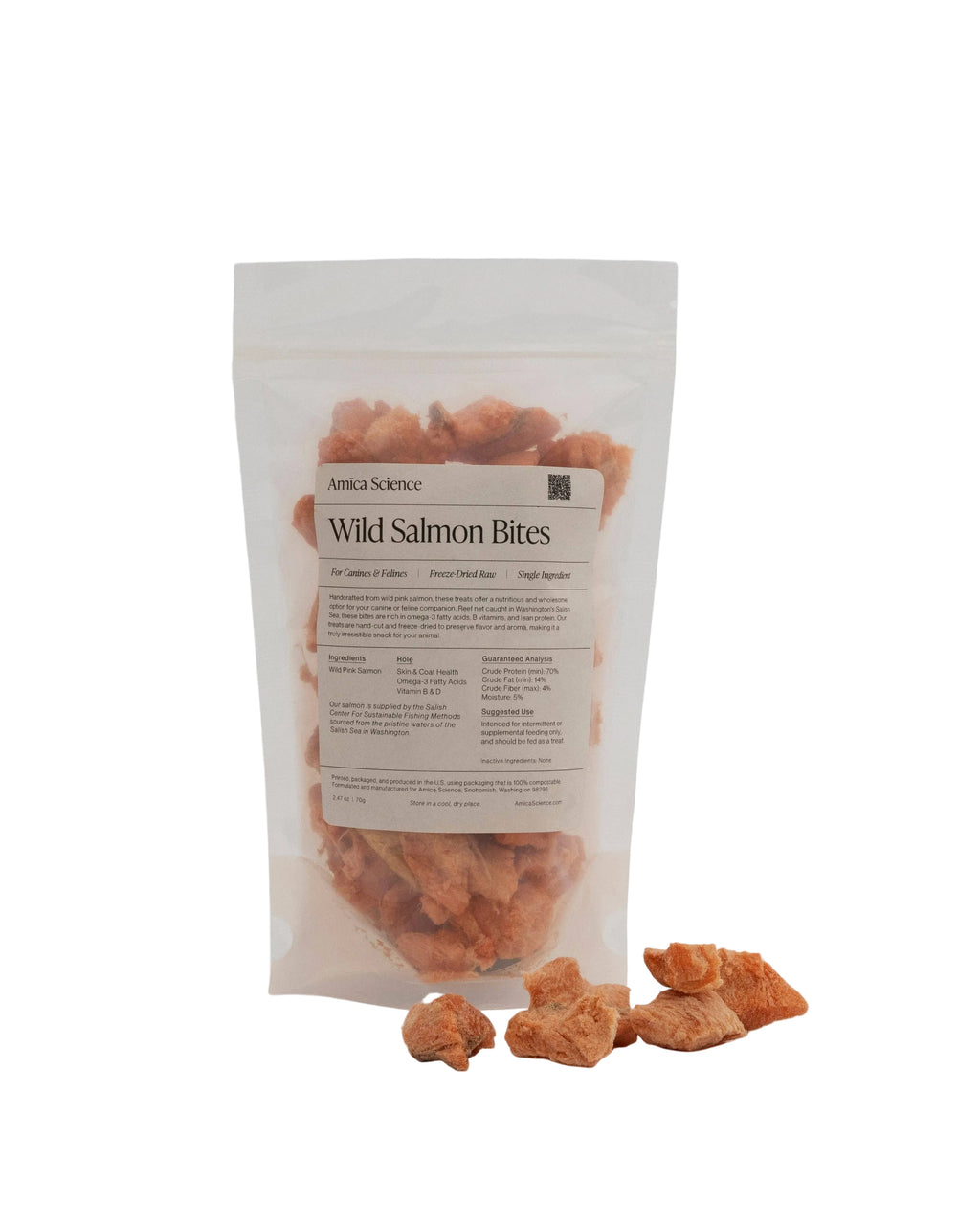 Amica Science Wild Salmon Bites