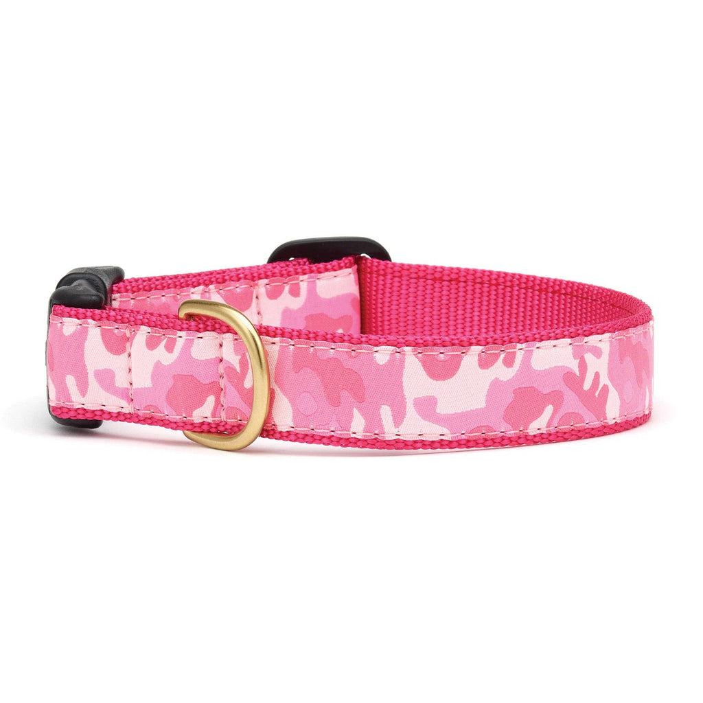 Up Country Pink Camo Dog Collar