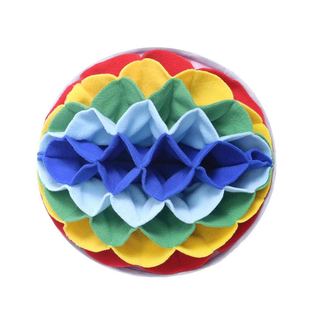 Cheerhunting Snuffy - Petal Snuffle Mat – Compact Floral Forage Toy