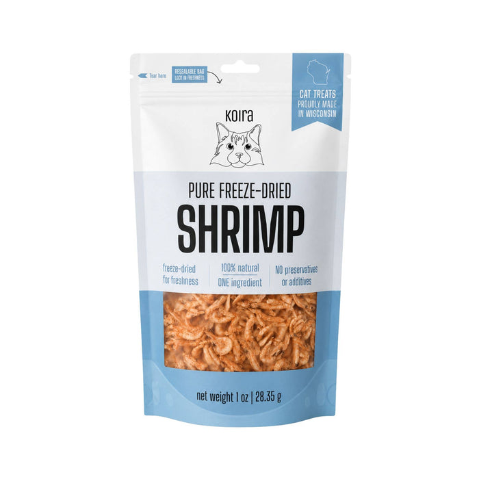 Koira Freeze - Dried Baby Shrimp Protein - Packed Cat Treats