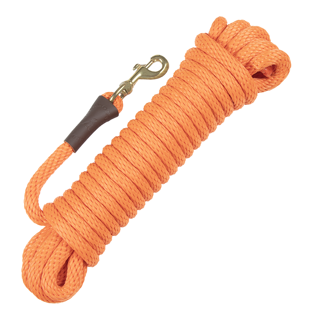 Mendota Pet Pro Trainer 30' Dog Trainer Check Cords - Black