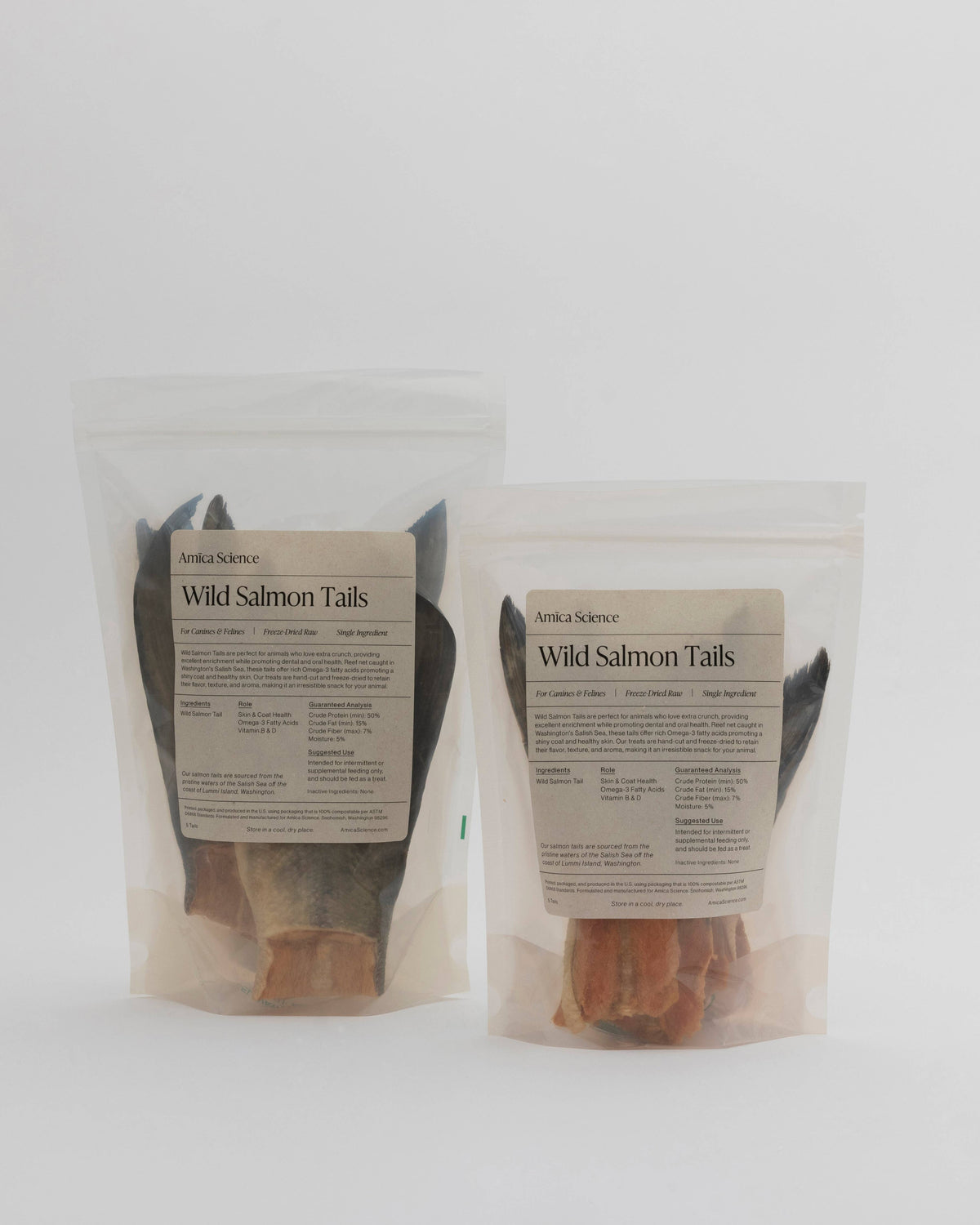 Amica Science Wild Salmon Tails