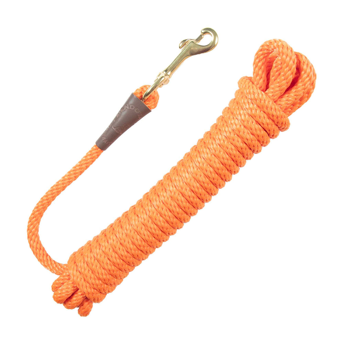 Mendota Pet Pro Trainer 30' Dog Trainer Check Cords - Black