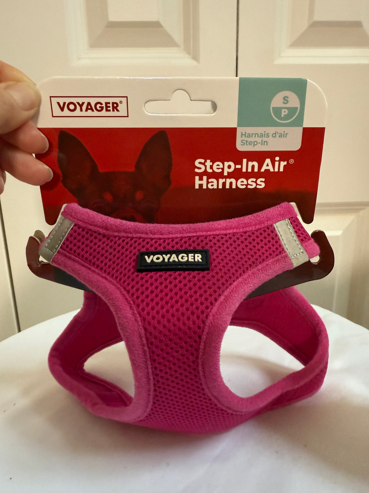 Voyager Step-in Harness - Size Small - Pink - 14.5"-16"