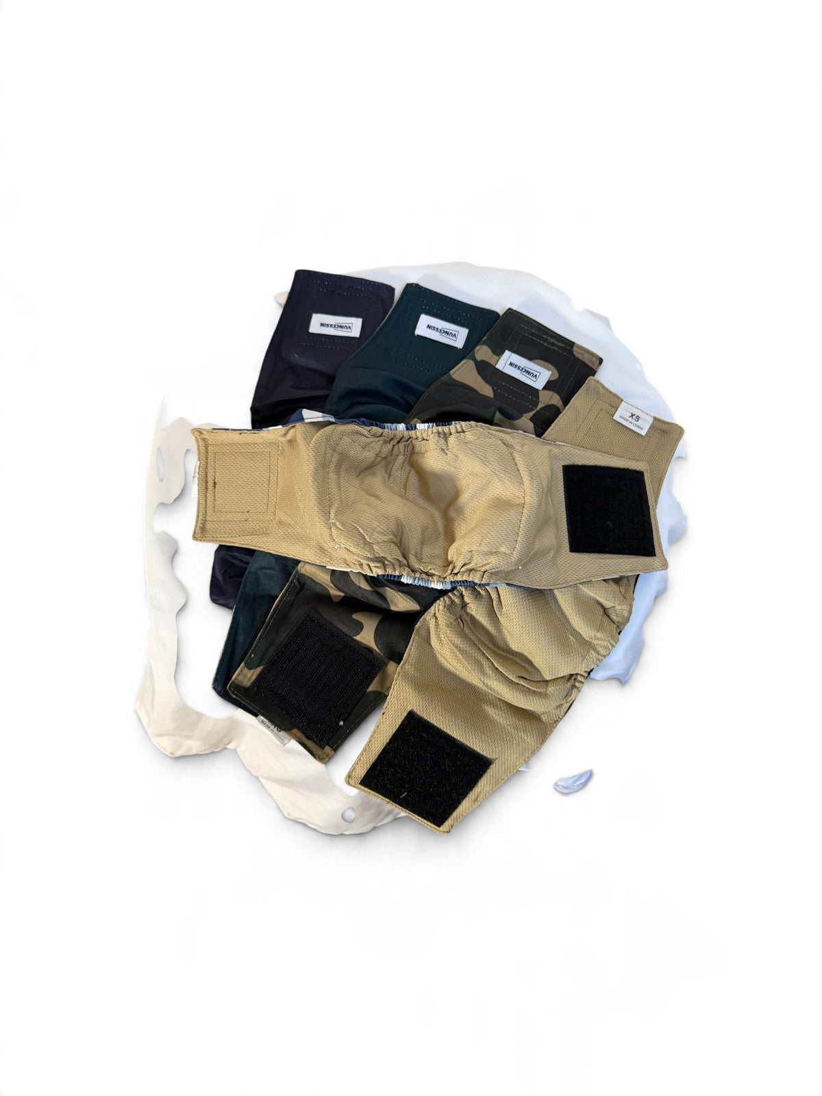 Vuncessin Dog Belly Bands - XS - 5 Pack