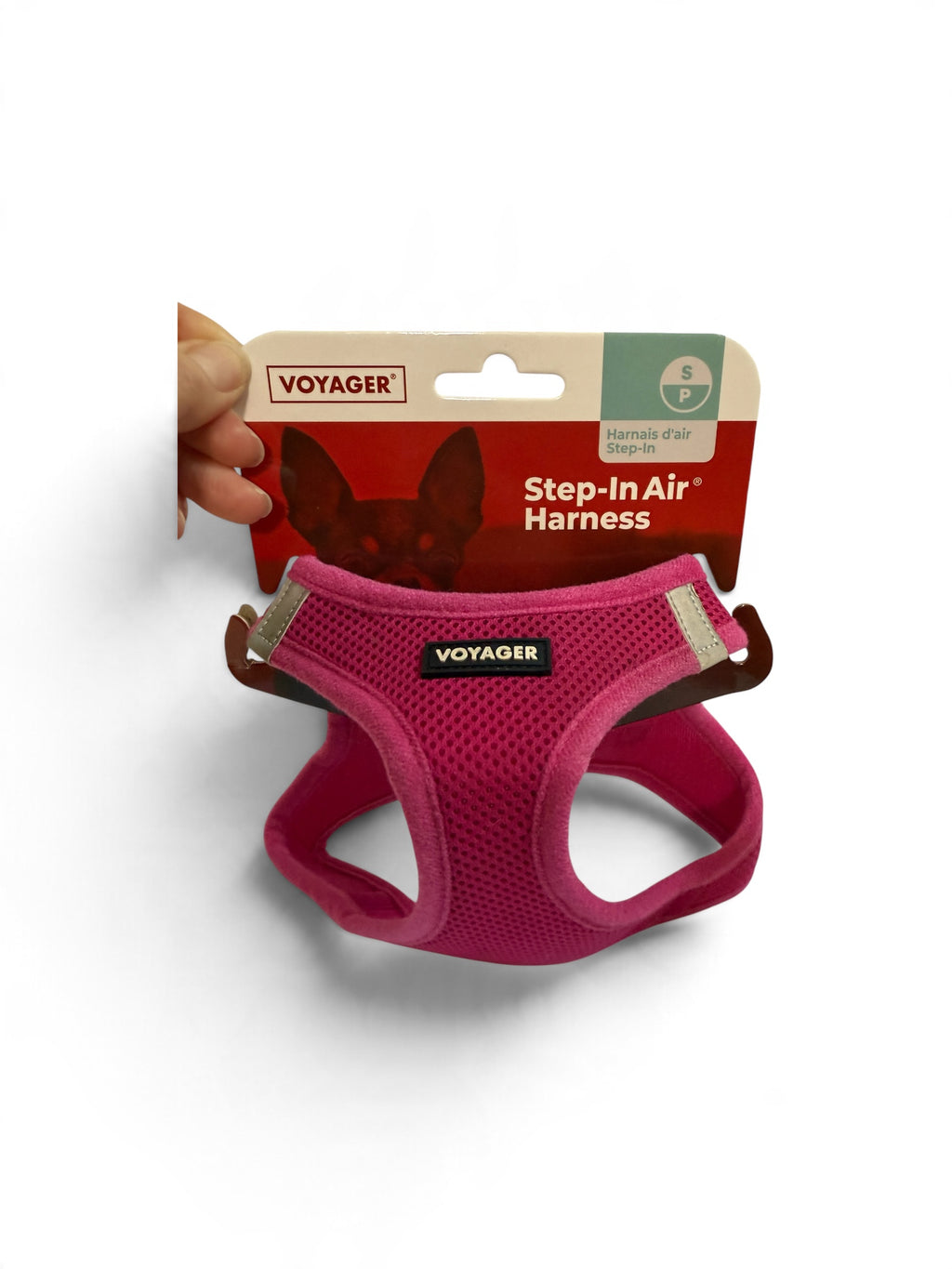 Voyager Step-in Harness - Size Small - Pink - 14.5"-16"