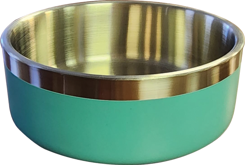 QT Dog Stainless Steel Double Wall Bowls