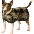 Chilly Dog - Black and White Dog Blanket Coat