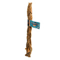 Barking Gardener DOGGINSTIX 12-inch braided lamb tripe natural dog chew treat on a white background