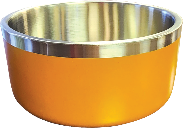 QT Dog Stainless Steel Double Wall Bowls