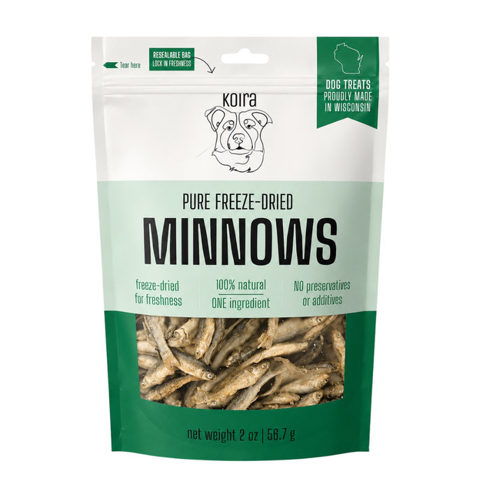 Koira Freeze - Dried Minnows Protein - Packed Dog Treats