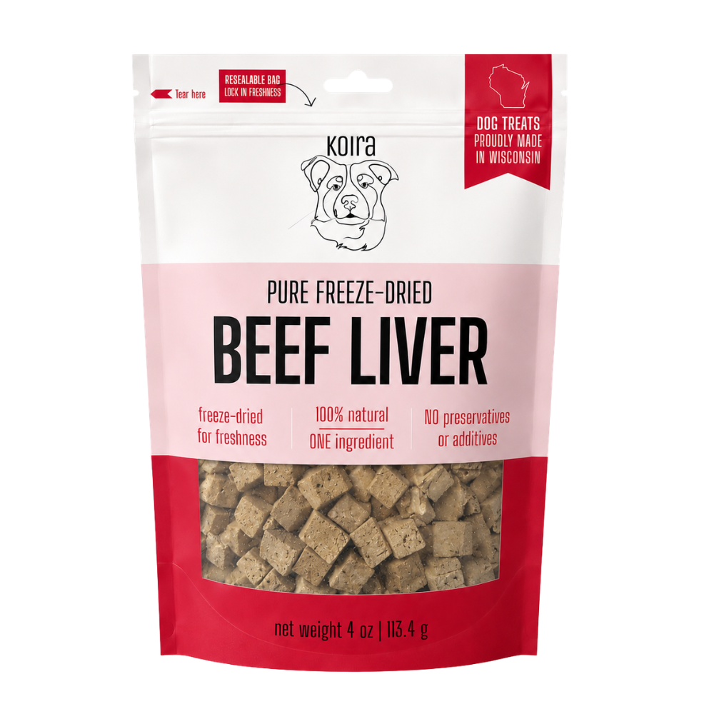 Koira Freeze - dried Beef Liver Dog Treats